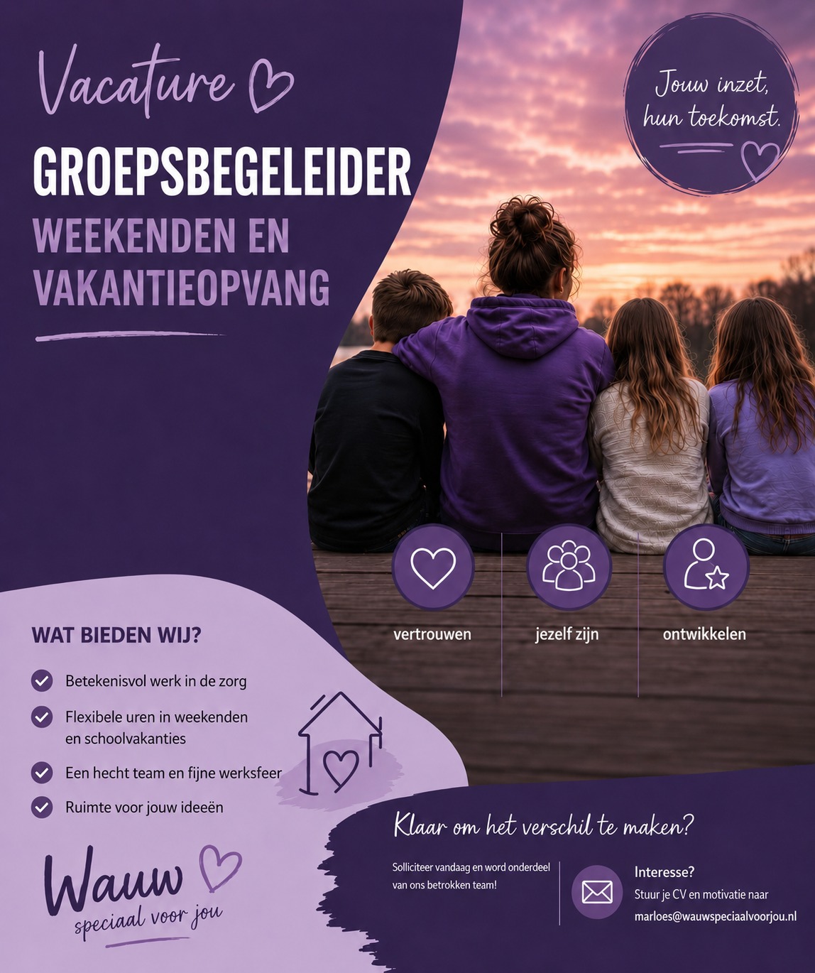 vacature weekenden vakanties
